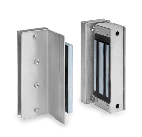 Fechadura FE 150 c/conjunto de suportes de fixação KT 753 Inox - INTELBRAS