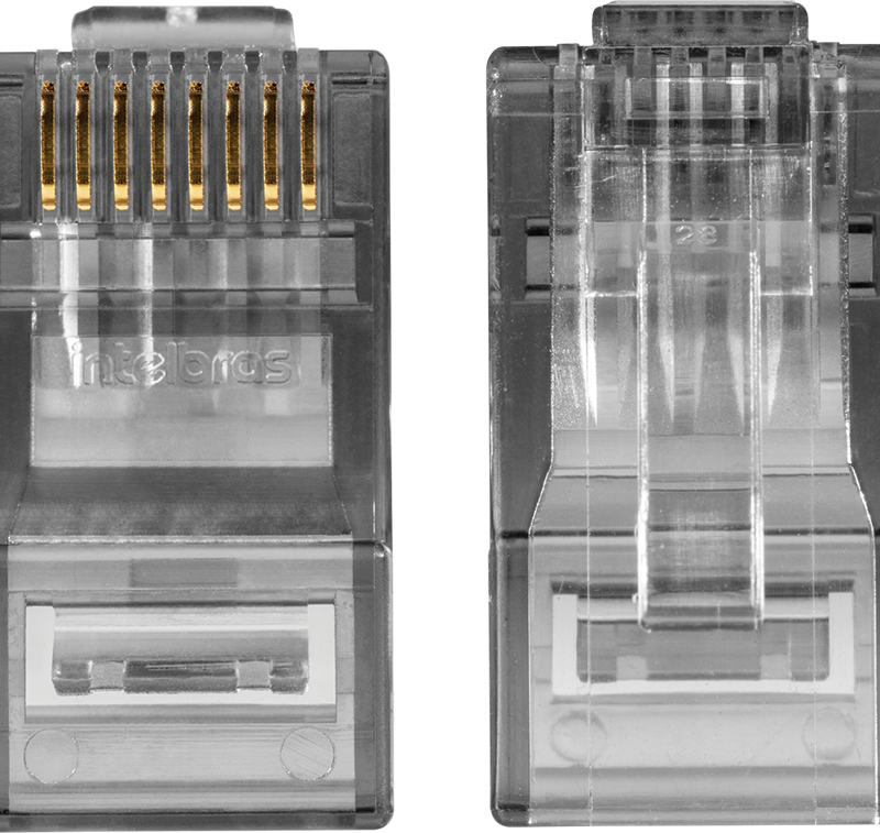 CONEX 1000 RJ45 Cat5e e Cat6 50 UNIDADES - INTELBRAS
